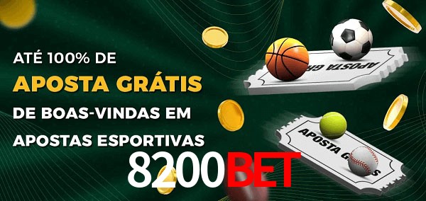 8200bet Ate 100% de Aposta Gratis